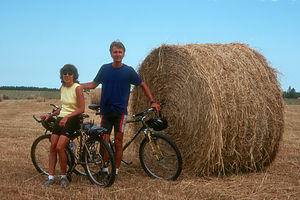 Herb and Lolo on Homestead Trail