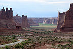 Arches National Park after the thunderstorm