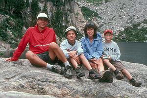 Family at Emerald Lake