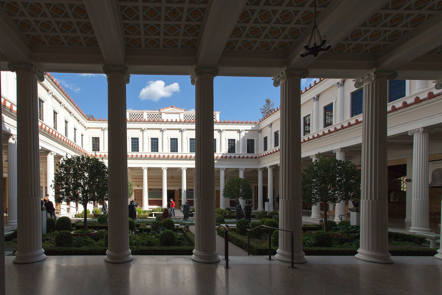 Getty Villa Courtyard