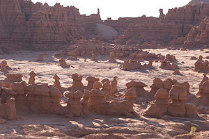 Goblin Valley in morning light