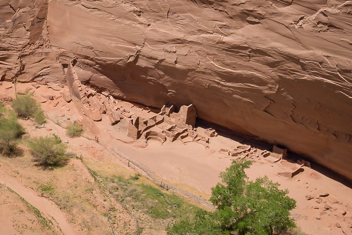 Closeup of Antelope House Ruins 