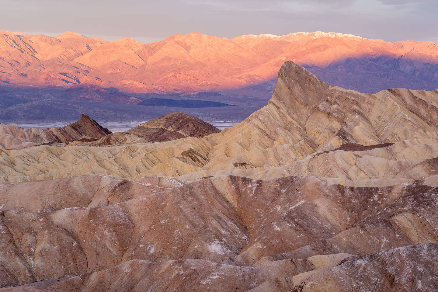 Sunrise at Zabriskie Point