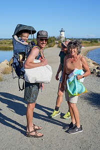 Off to Lighthouse Beach