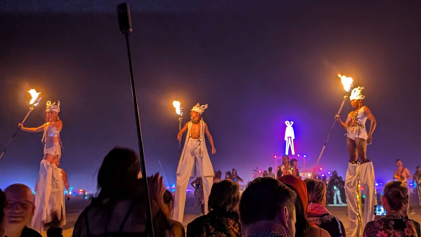 The Procession of the Ceremonial Flame