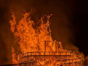 Just before the collapse