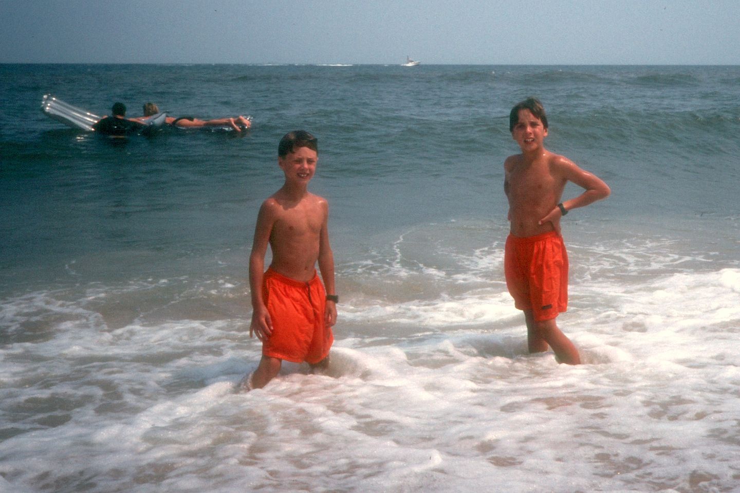 Boys in Virginia Beach surf