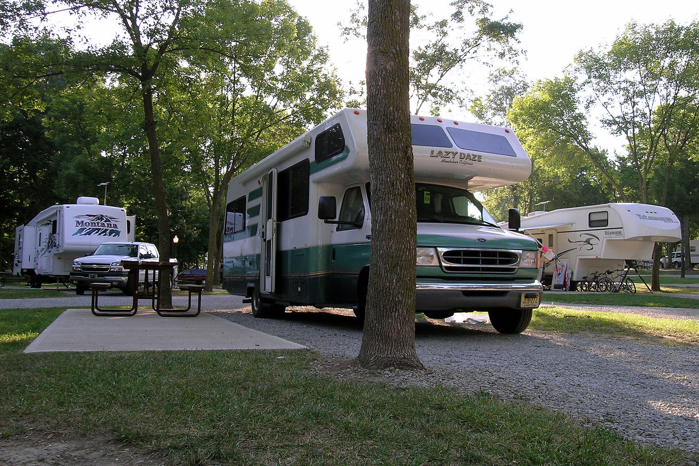 Brookville KOA campsite