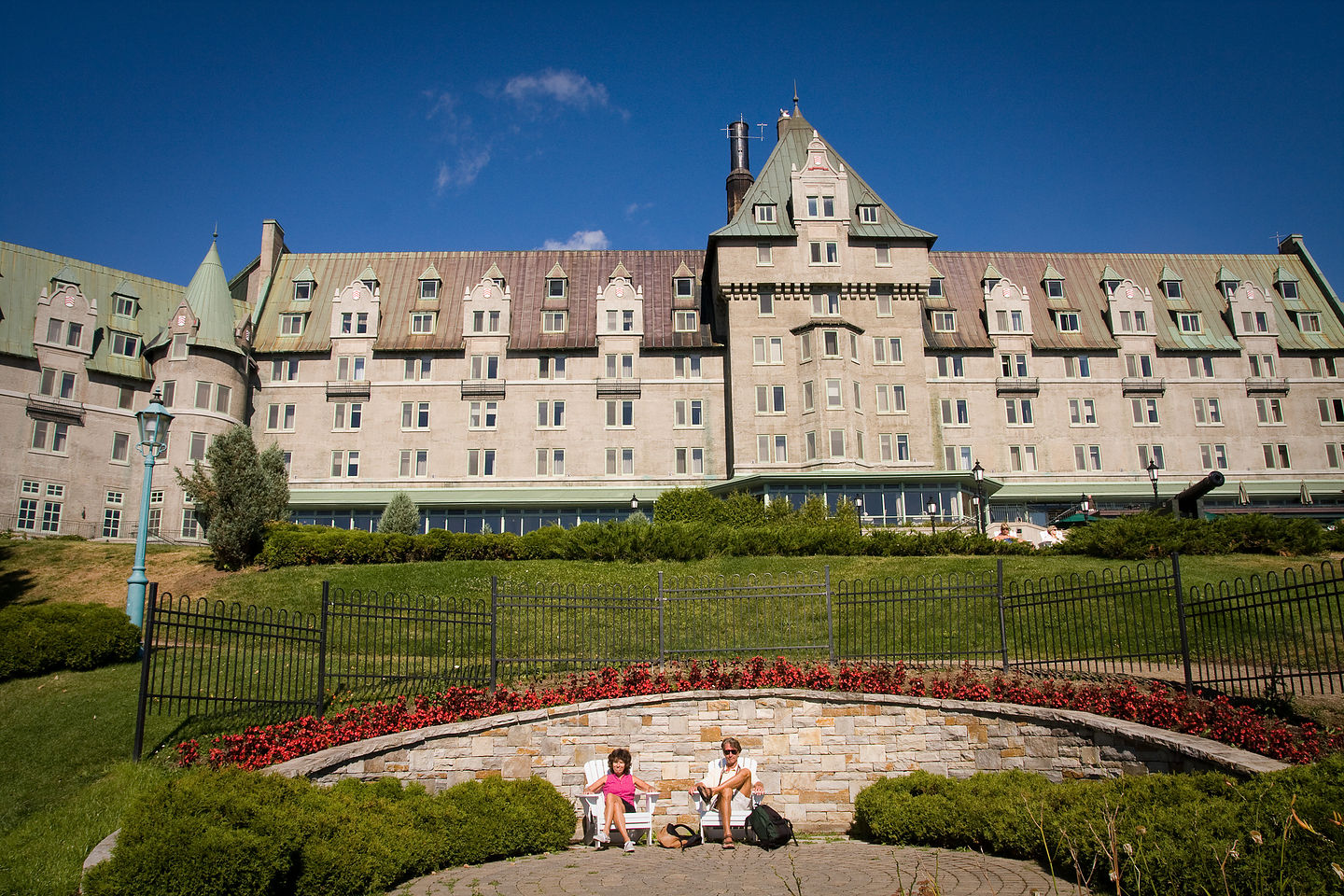 Parents at Fairmont Le Manoir Richelieu - AJG