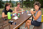 Picnic lunch at Betasso Preserve