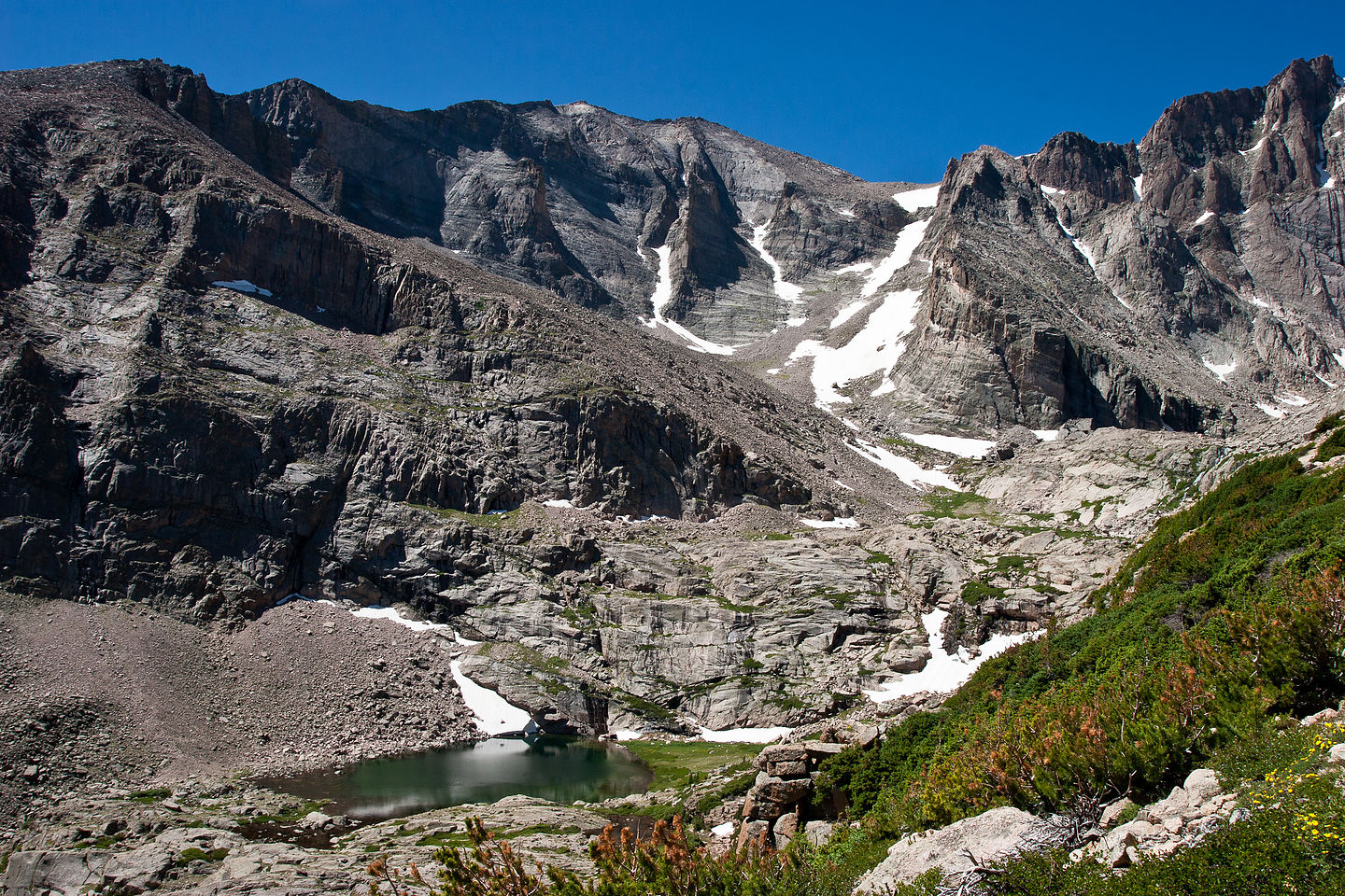 "False" Chasm Lake