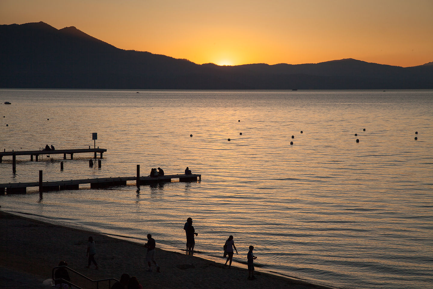 Sunset at Lake Tahoe