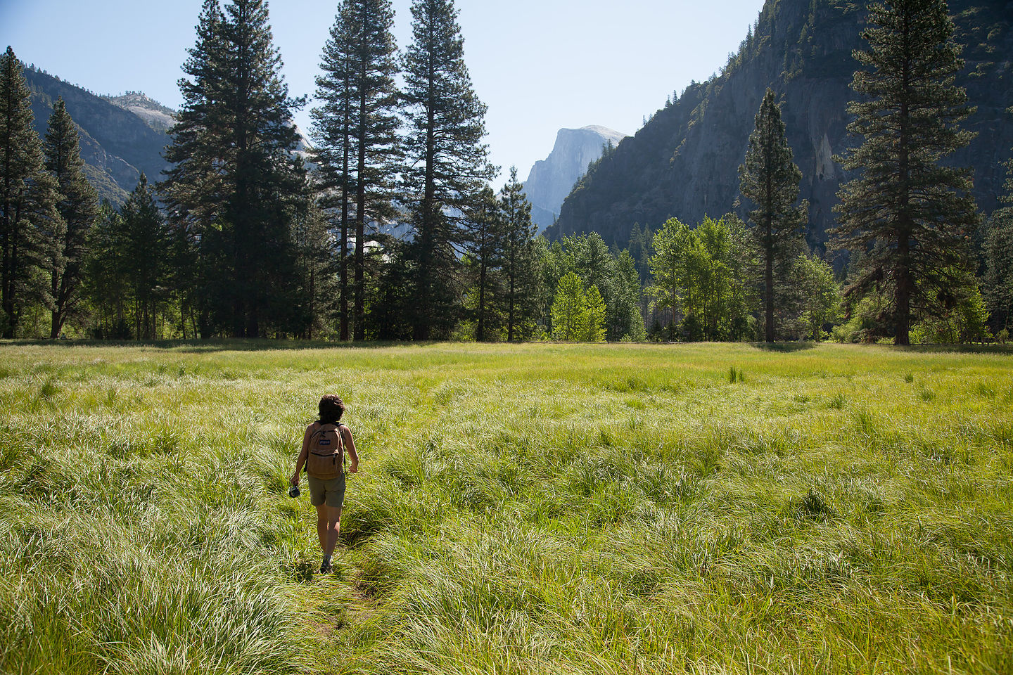 Lolo Hiking to Camp 4