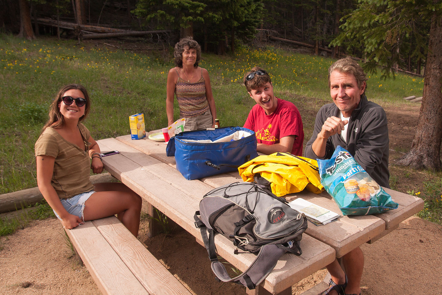 Picnicking at Hidden Valley