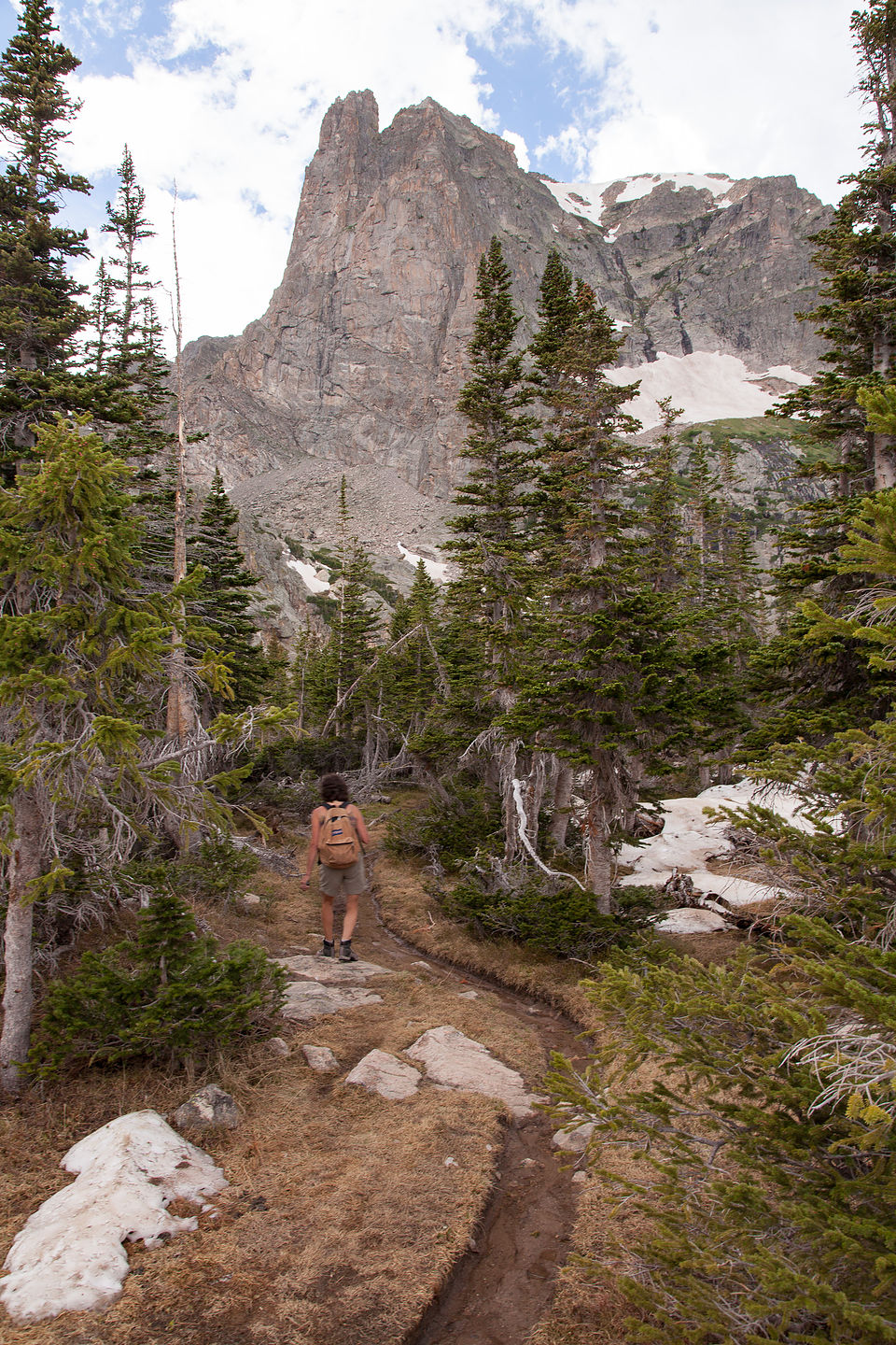 Lolo on Lake Helene Hike