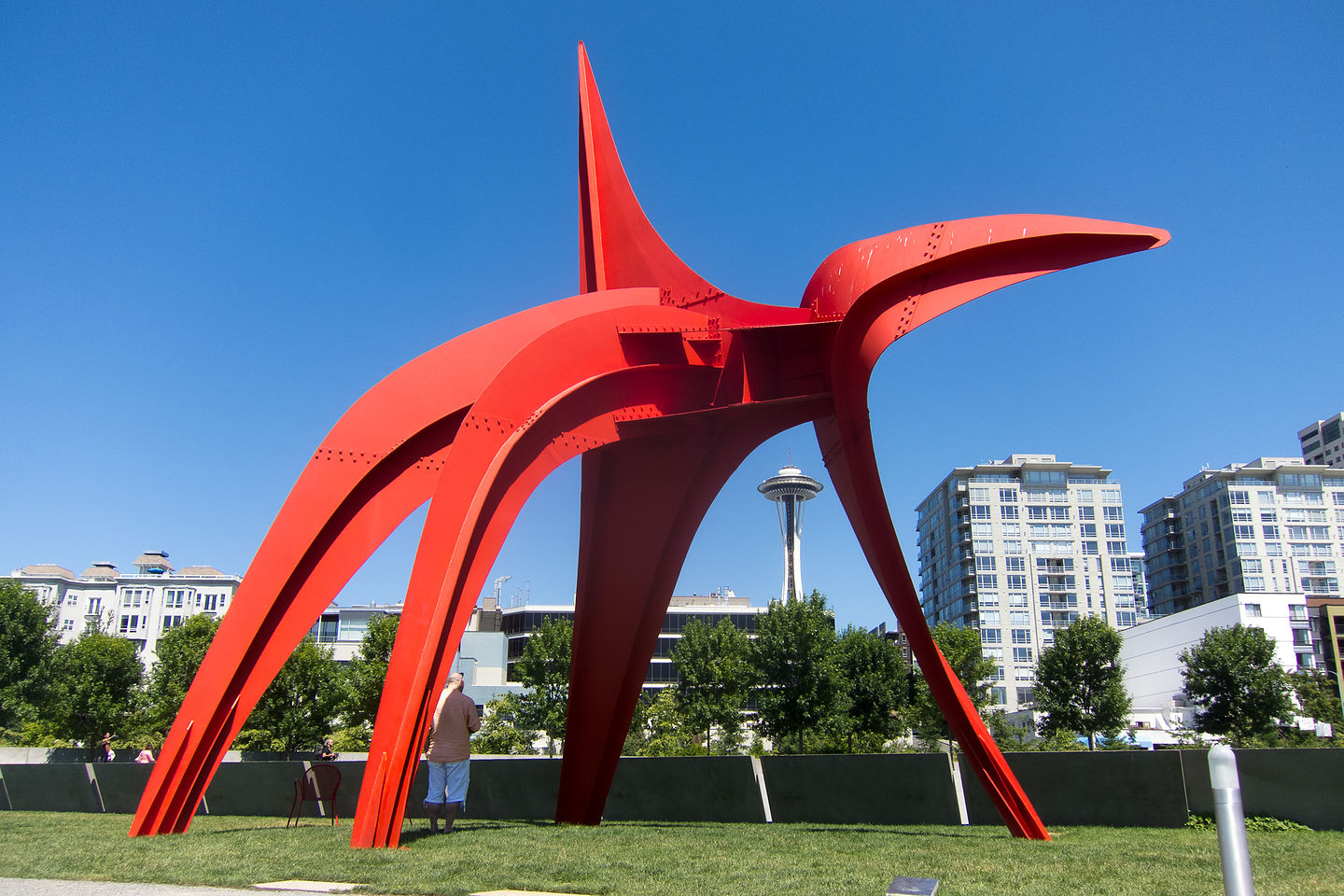 Calder's "Eagle" at the Olympic Sculpture Park