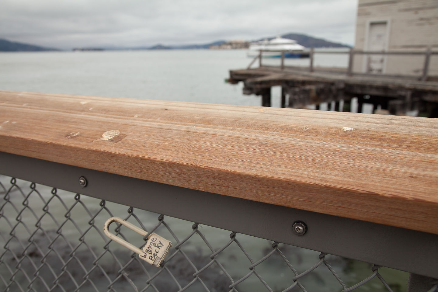 Fisherman's Wharf Love Lock