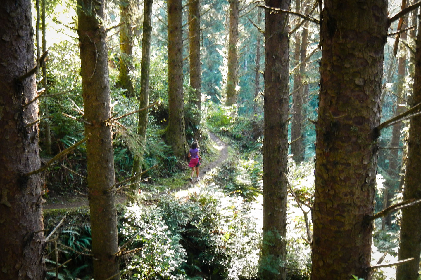 Lolo Running Through Jungle