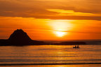 Boaters at Sunset Bay