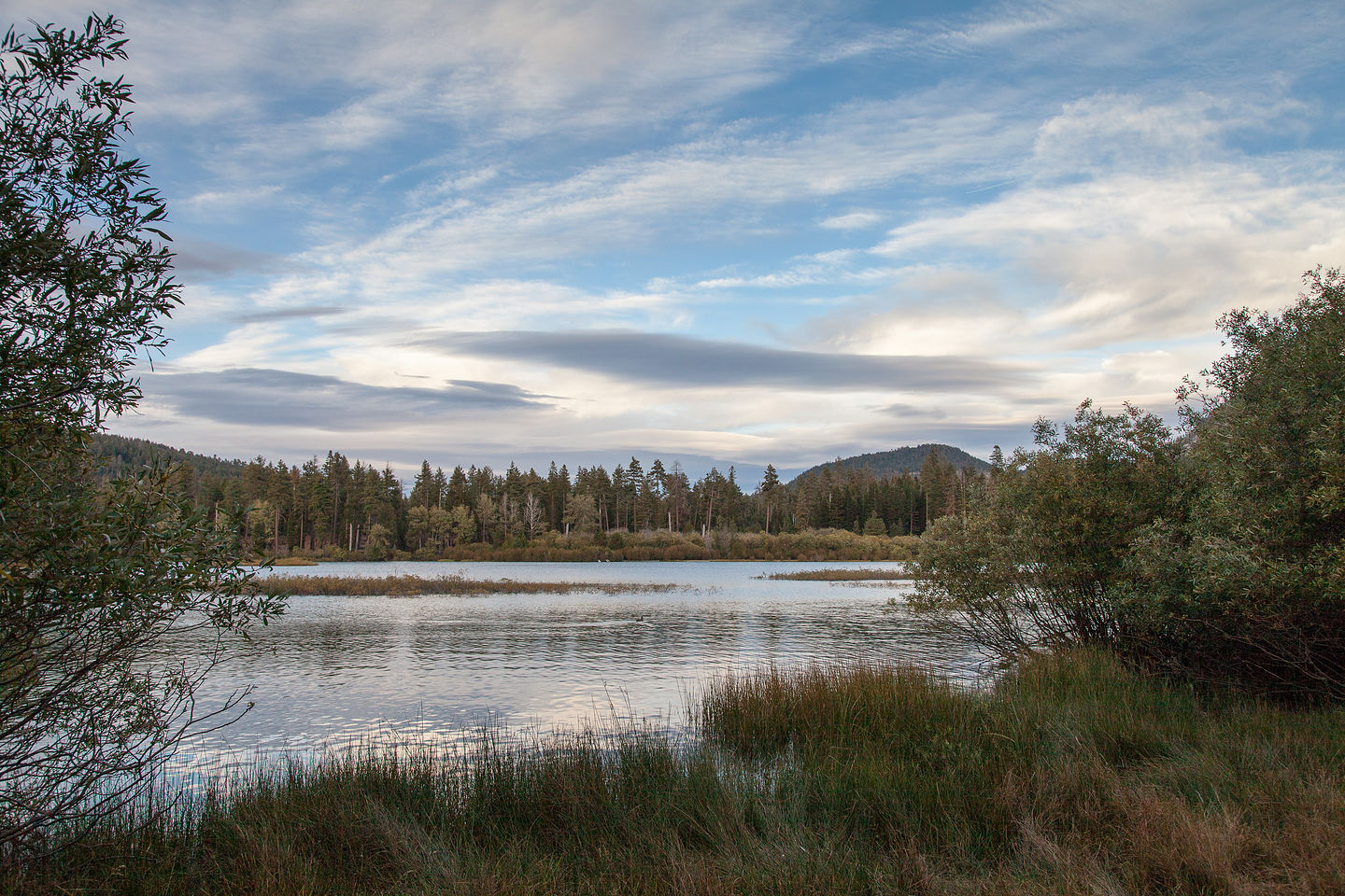 Manzanita Lake Lenticular Cloud