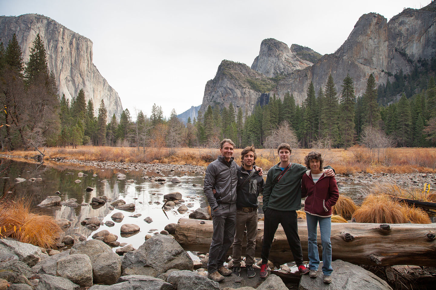 Family Photo with El Capitan