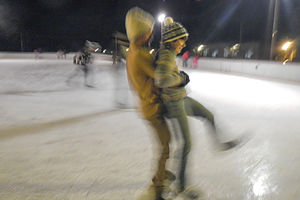 Ice Skating in Curry Village