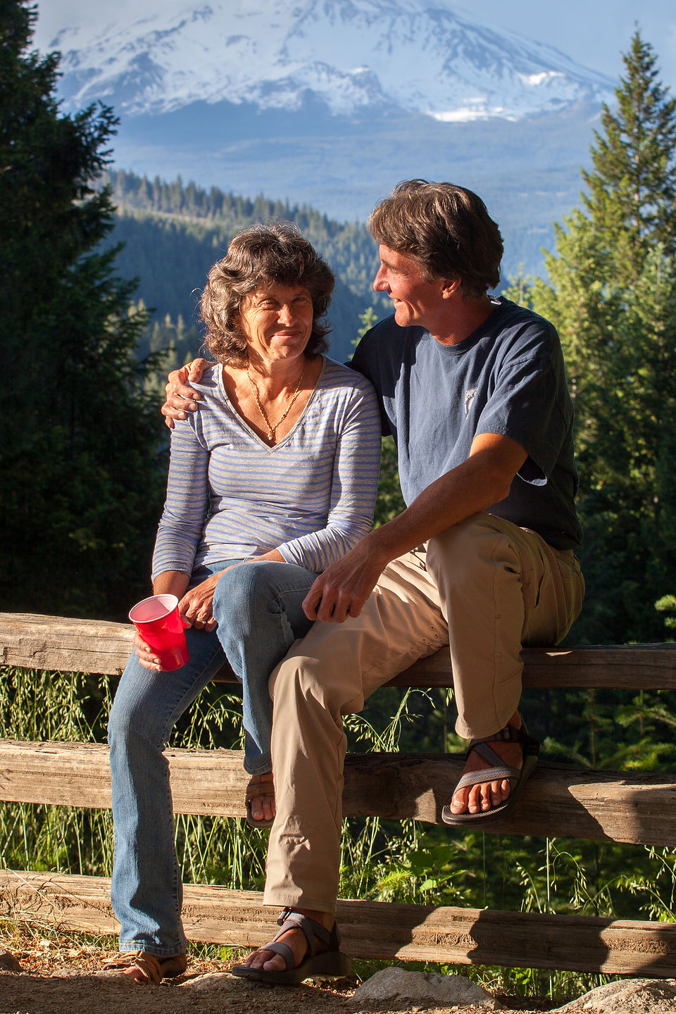 Herb & Lolo at Vista Point Viewpoint