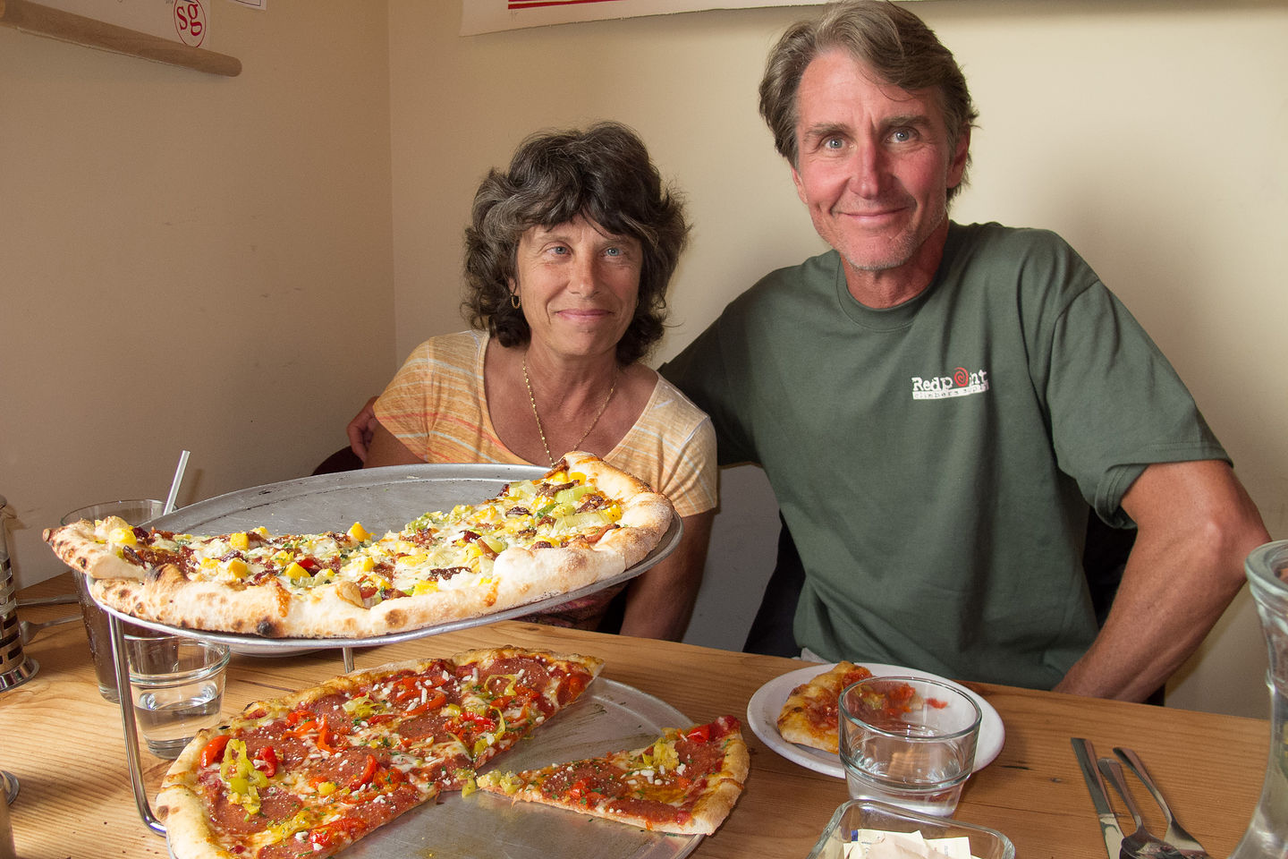 Herb and Lolo at Solstice Wood Fire Café