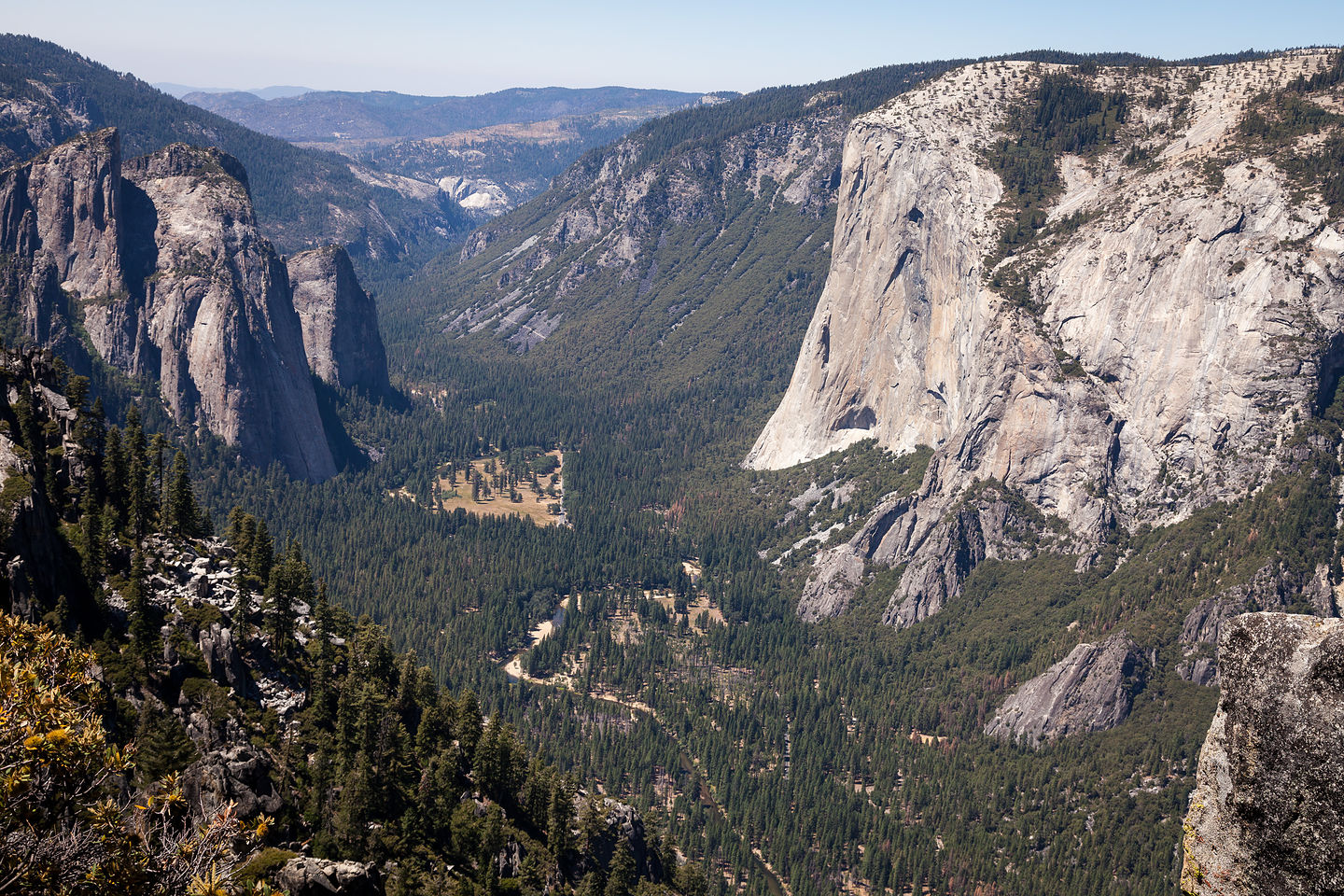 El Capitan View from Pohono Trail