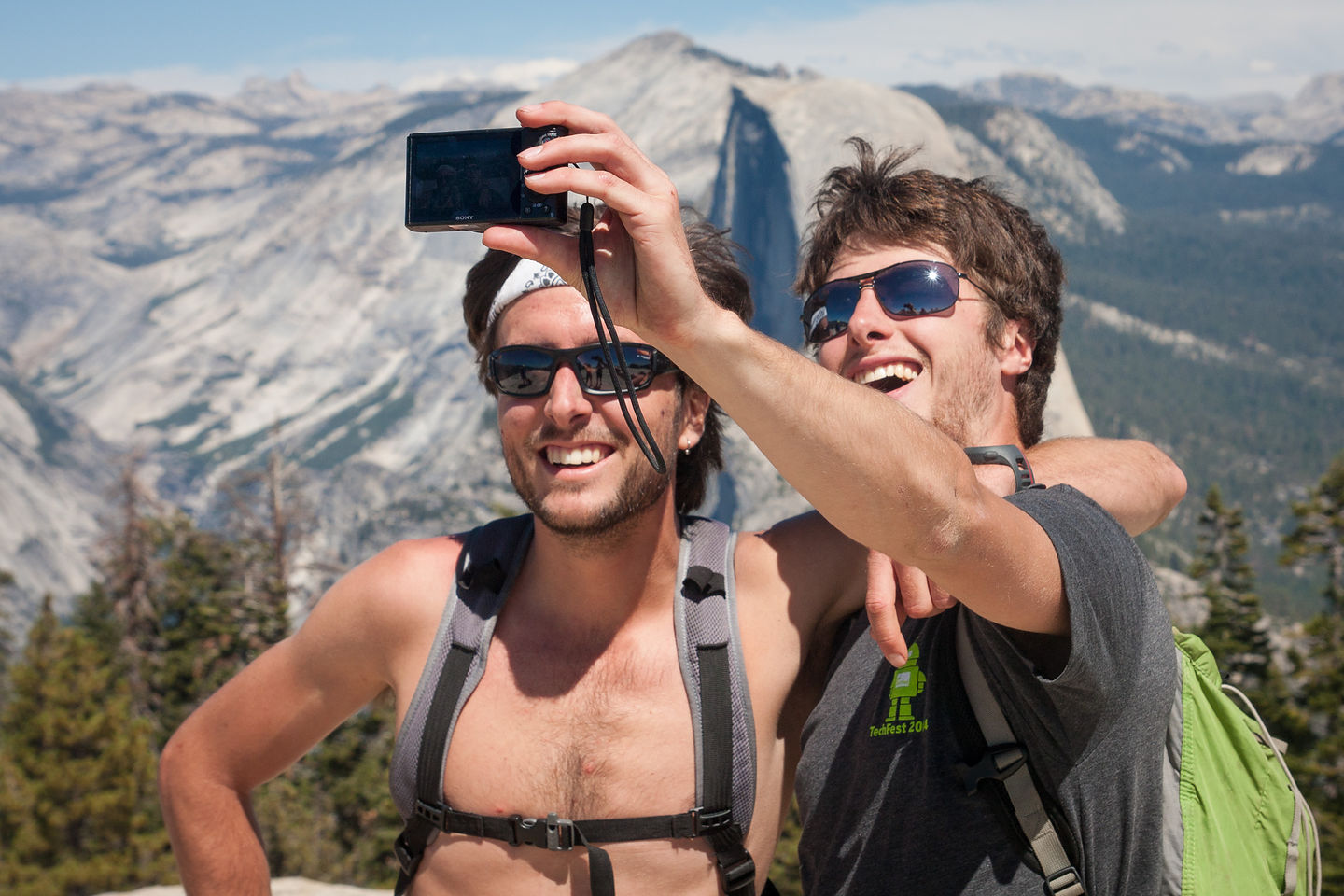 Tom's Sentinel Dome Summit Selfie