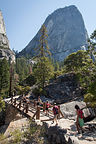 Hiking the Mist Trail to Nevada Falls