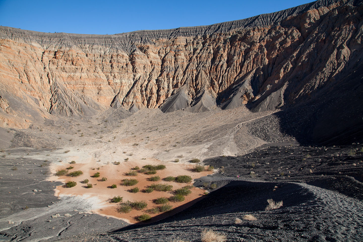 Ubehebe Crater with Tiny Lolo