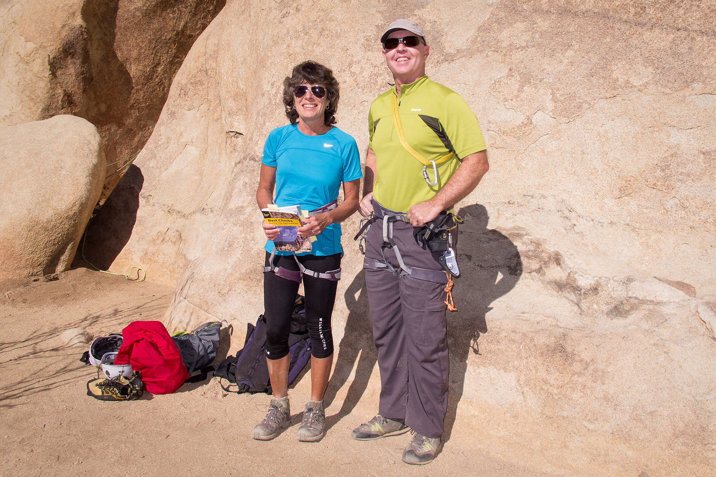 Lolo with Climbing Guide and Author Bob Gaines