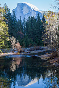 Half Dome from Sentinel Bridge