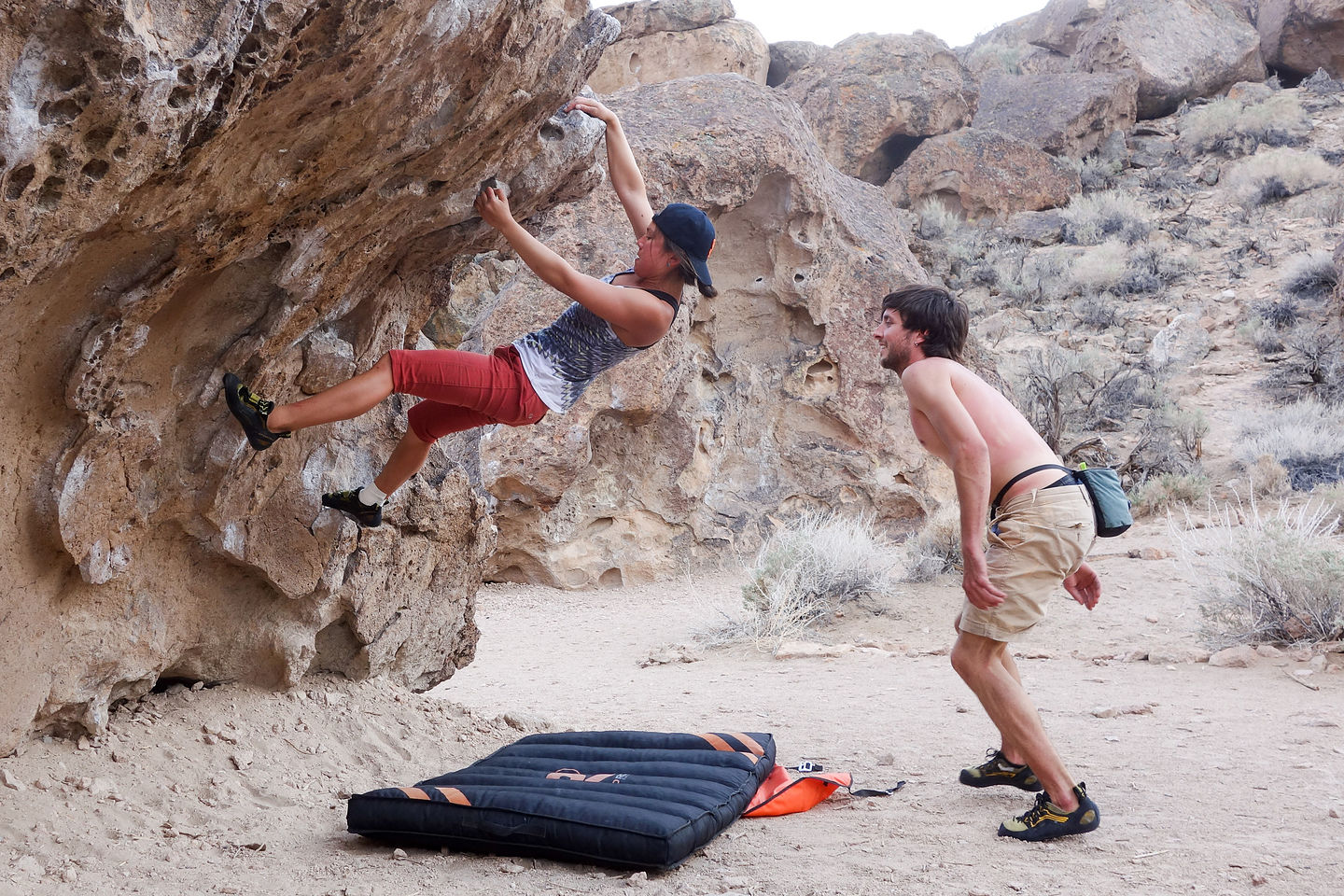 Celeste on Happy Boulder