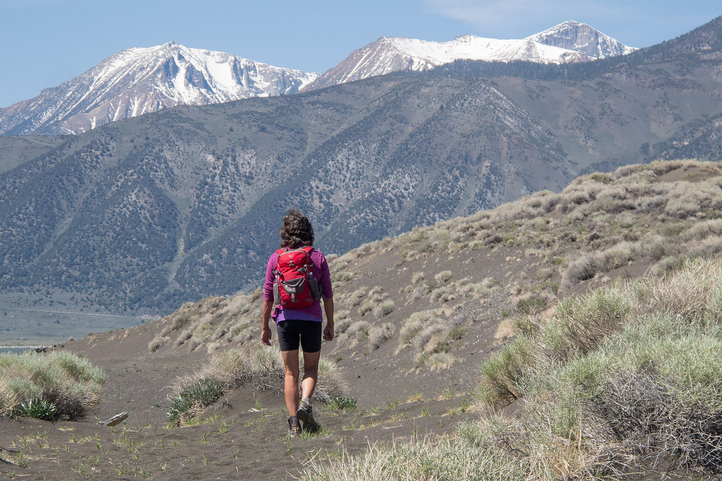 Lolo Hiking to Black Point Fissures