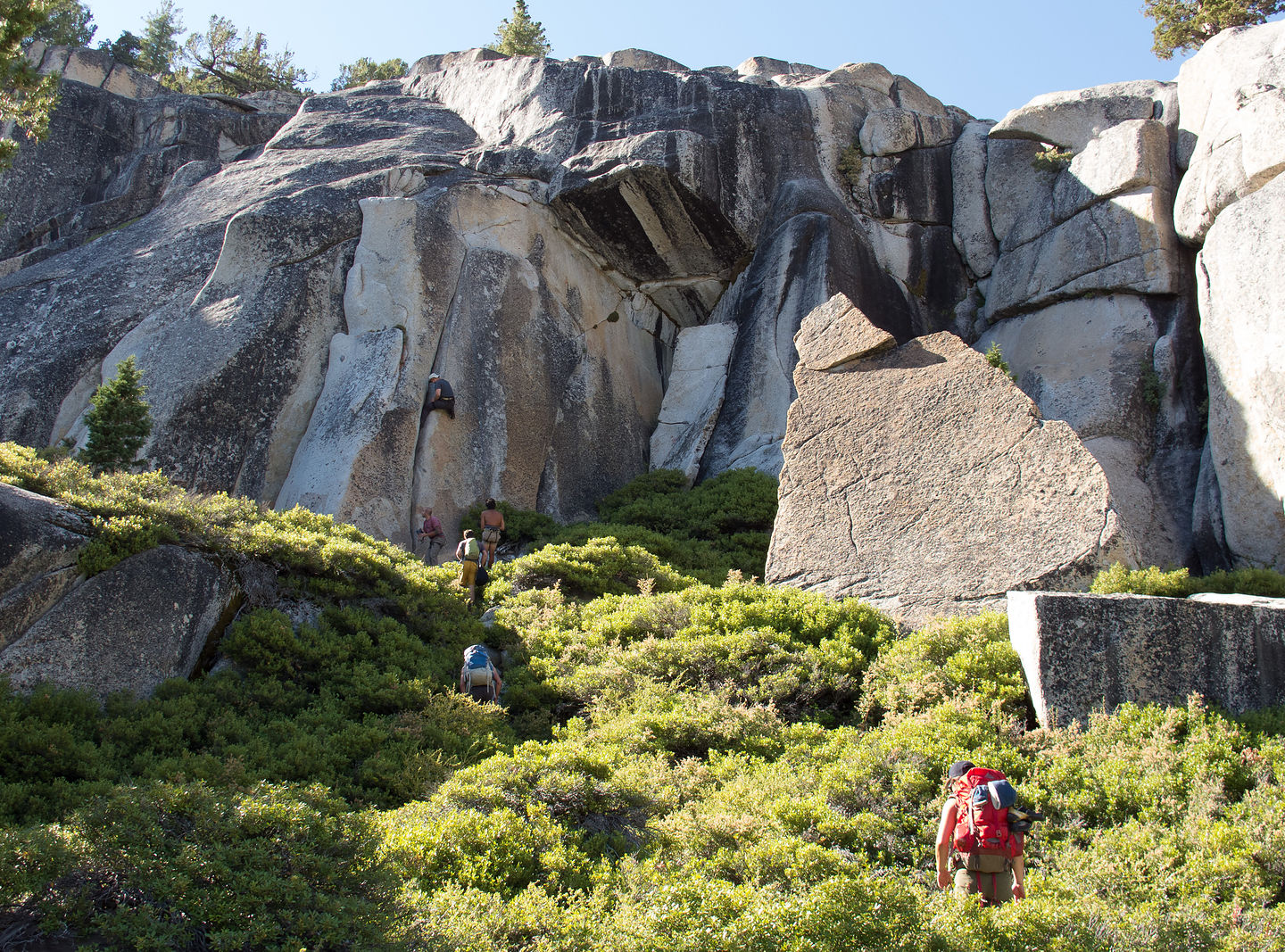 Olmsted Canyon Crack Climbers