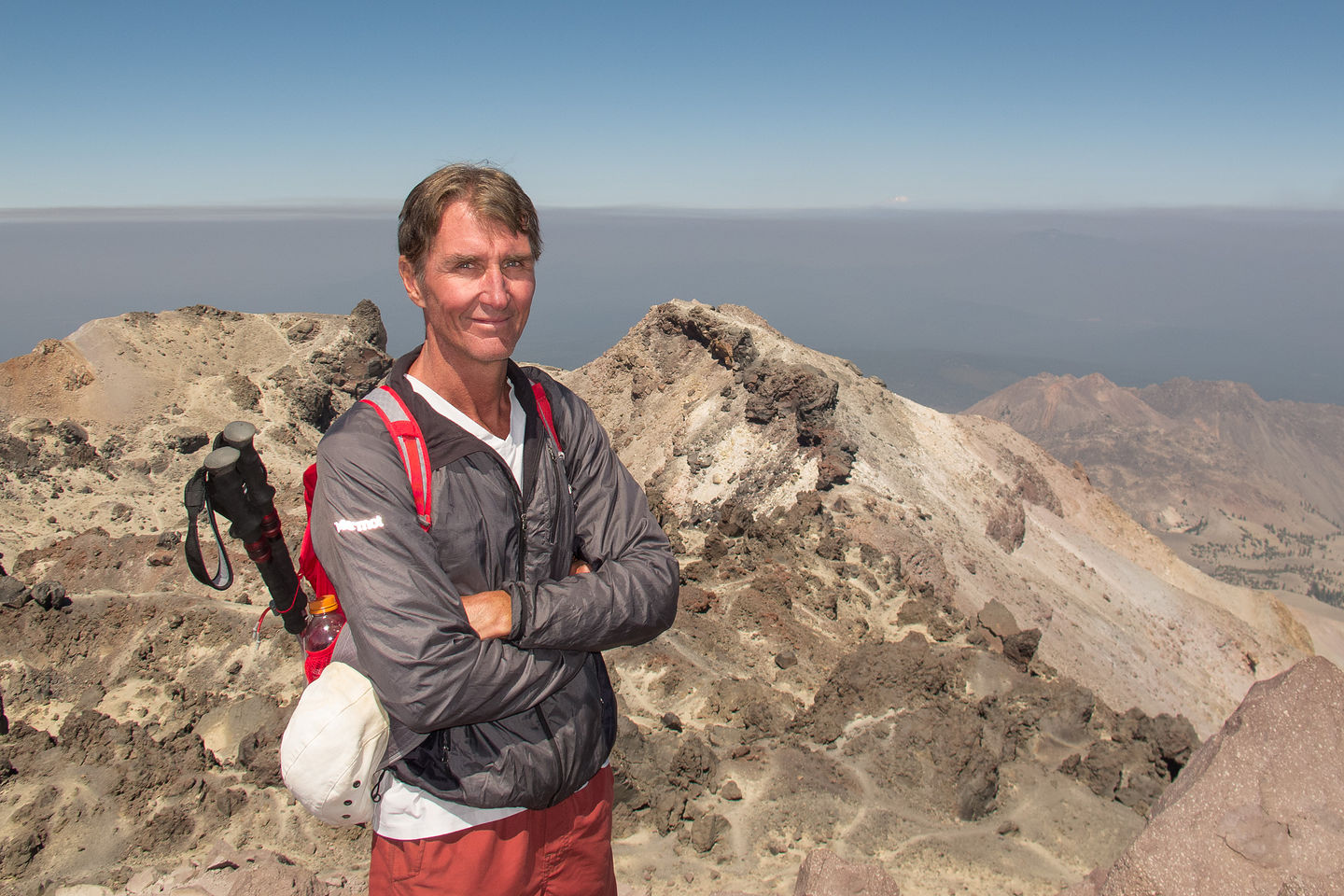 Herb at Lassen Peak Overlook