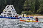 Lolo in Lake Siskiyou Splash Zone