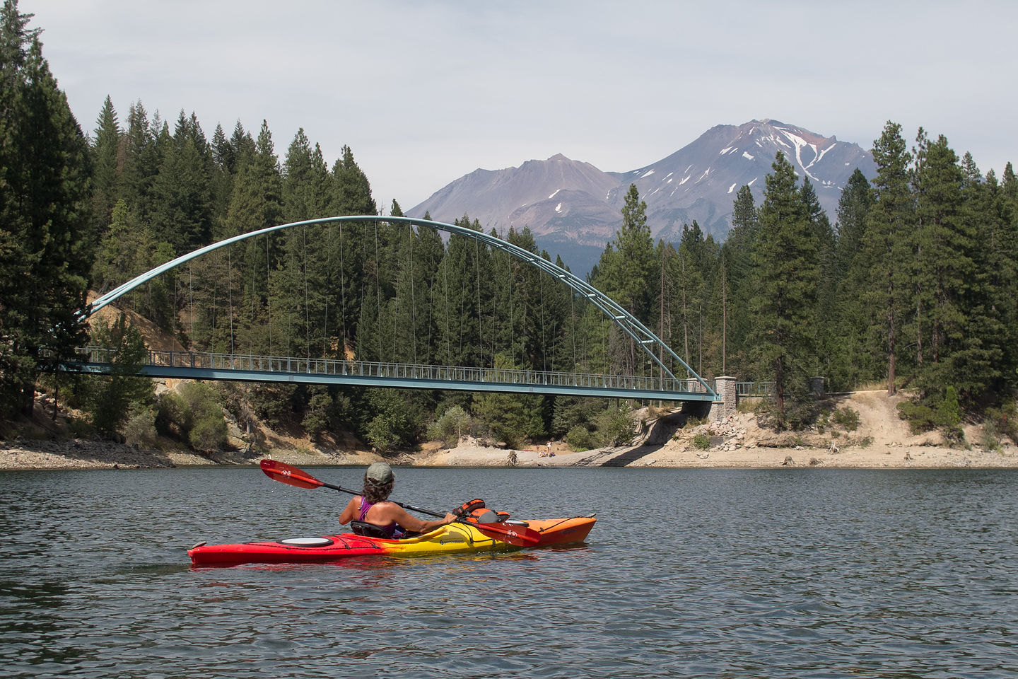 Lolo Kayaking in Wagon Creek Inlet