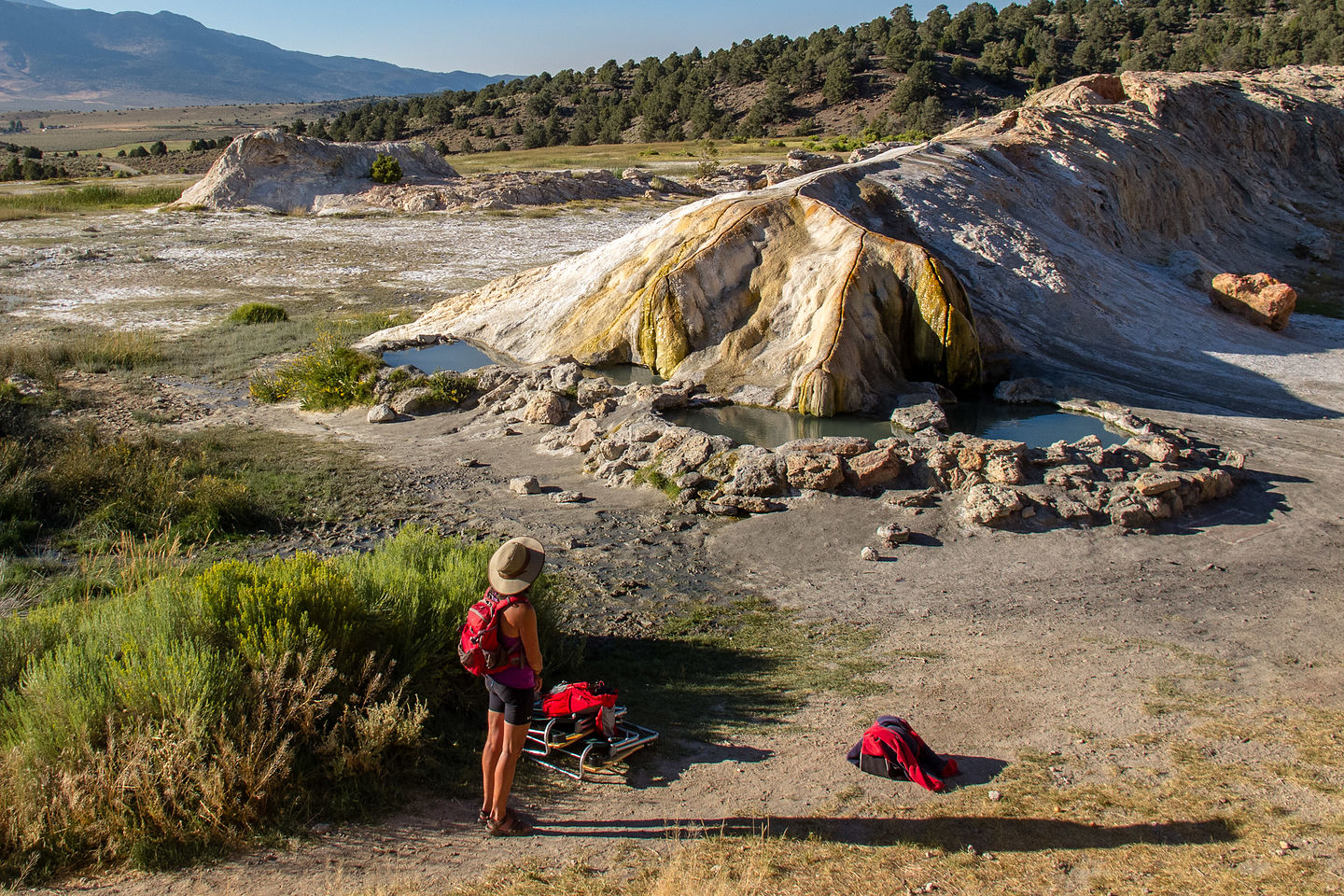 Lolo by Travertine Hot Springs