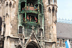 Glockenspiel in the Marienplatz