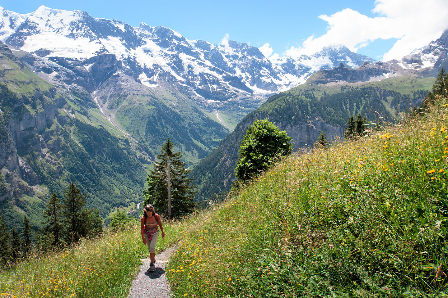 Along the way to Murren