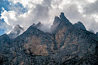 Horns over Lauterbrunnen Valley