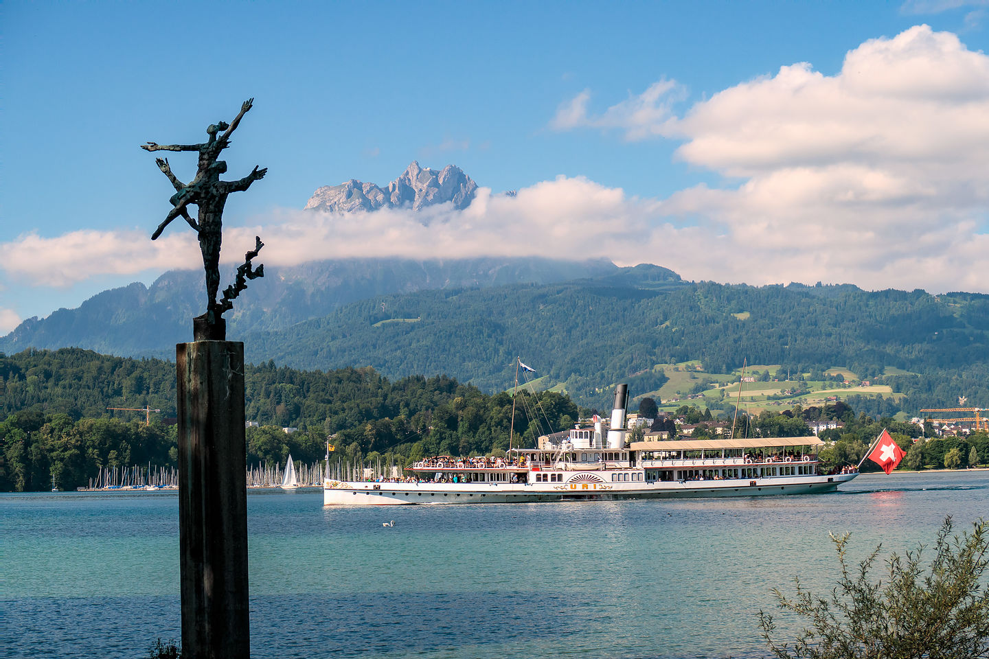 First leg of the Golden Round Trip to Mt. Pilatus