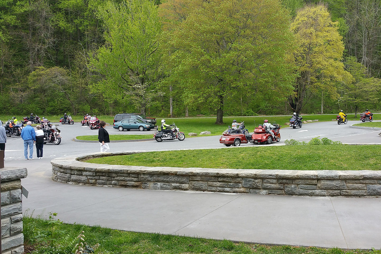 Bikes at Oconaluftee Visitor Center