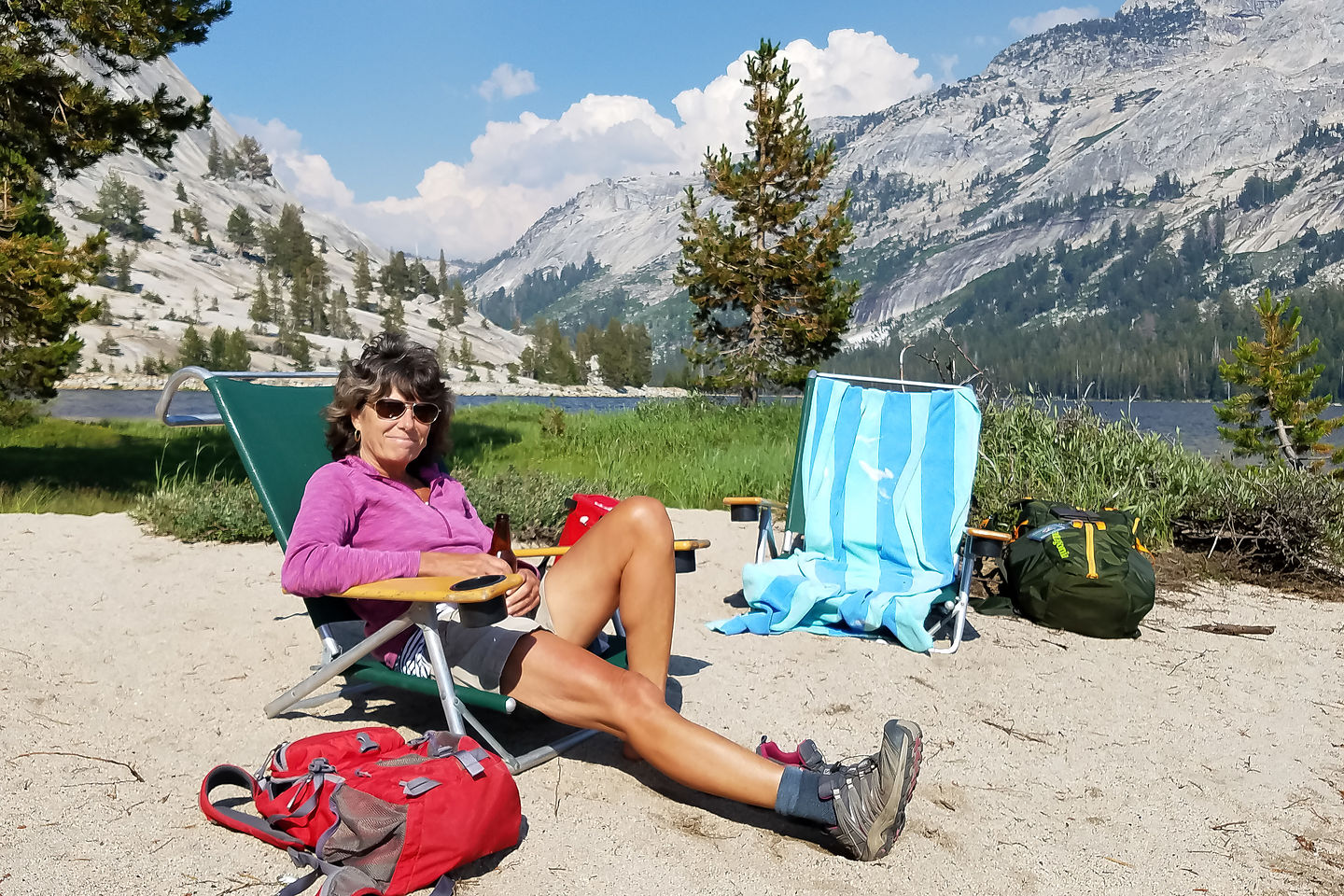 Hanging out at Tenaya Lake