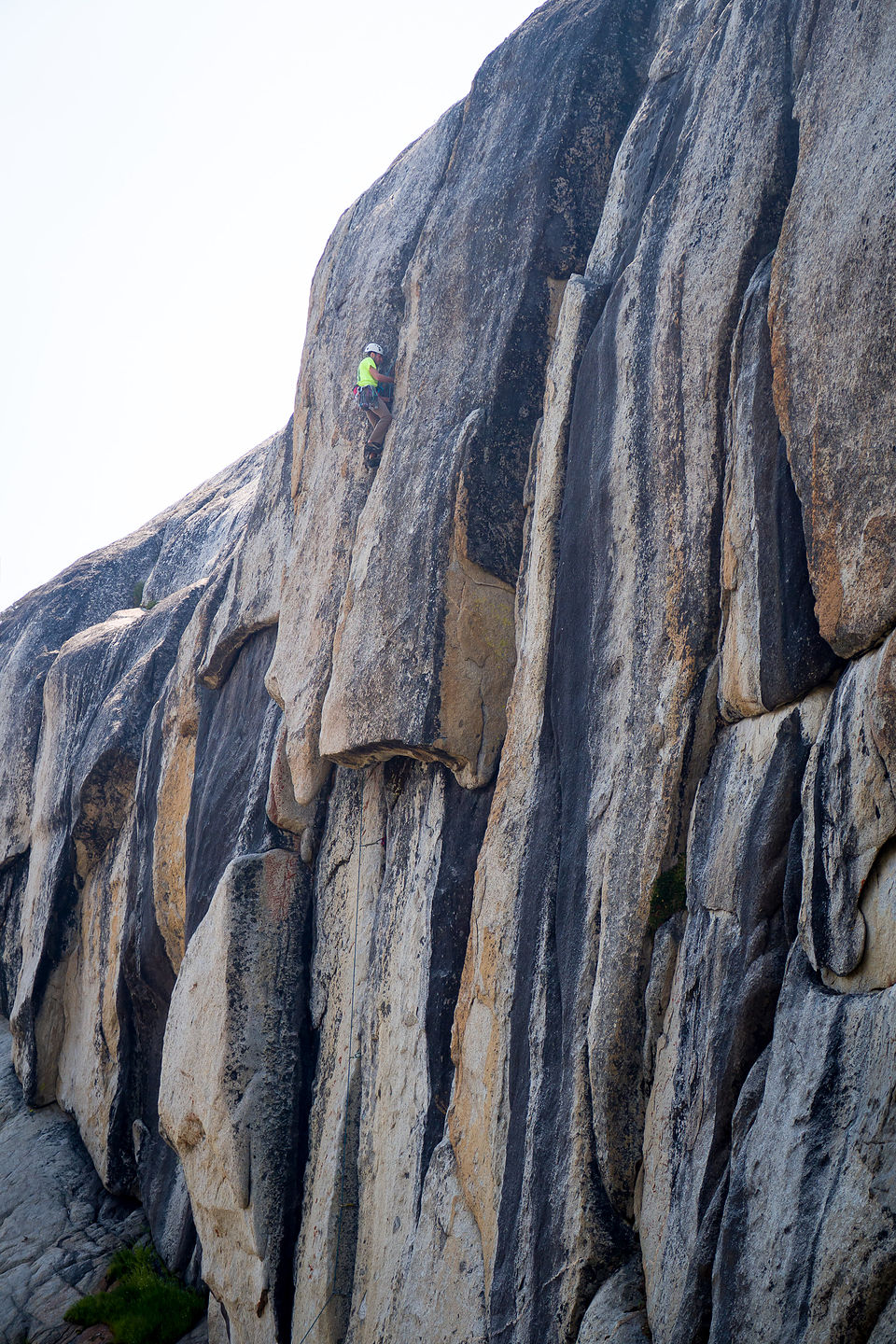 Tommy climbing at Murphy's Creek