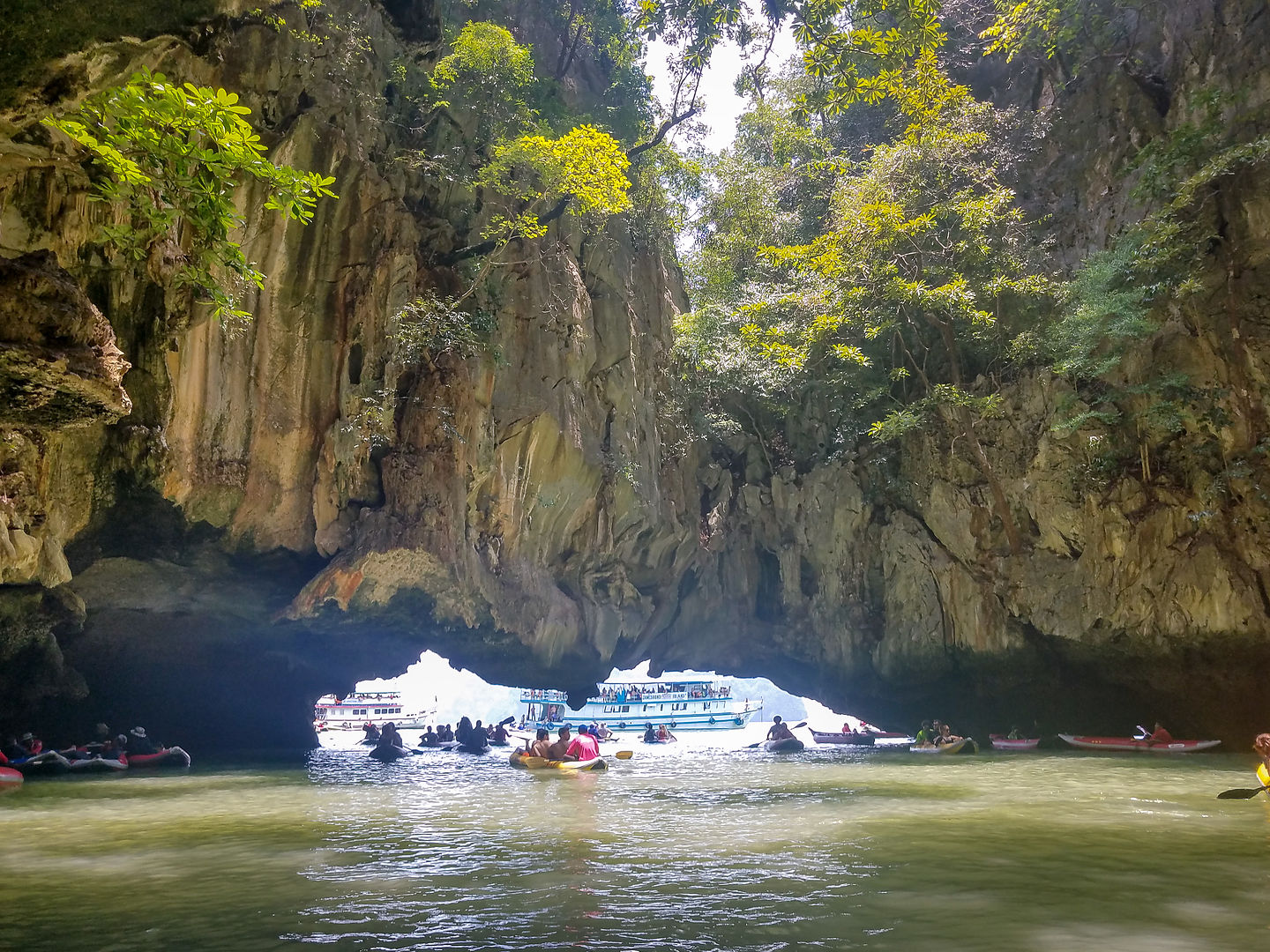 Sea caves