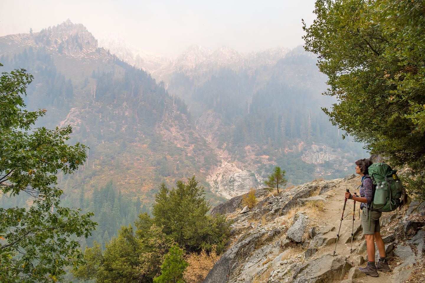 Looking out over Canyon Creek